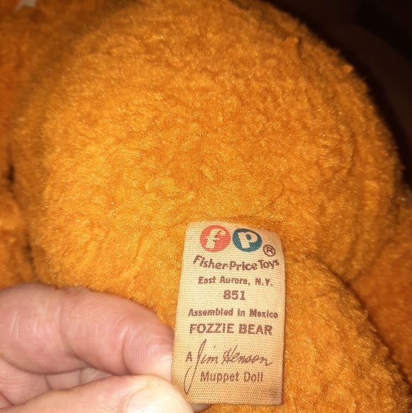 *bogo* 1976 fozzie bear a Jim Henson Muppet doll - Picture 7 of 9